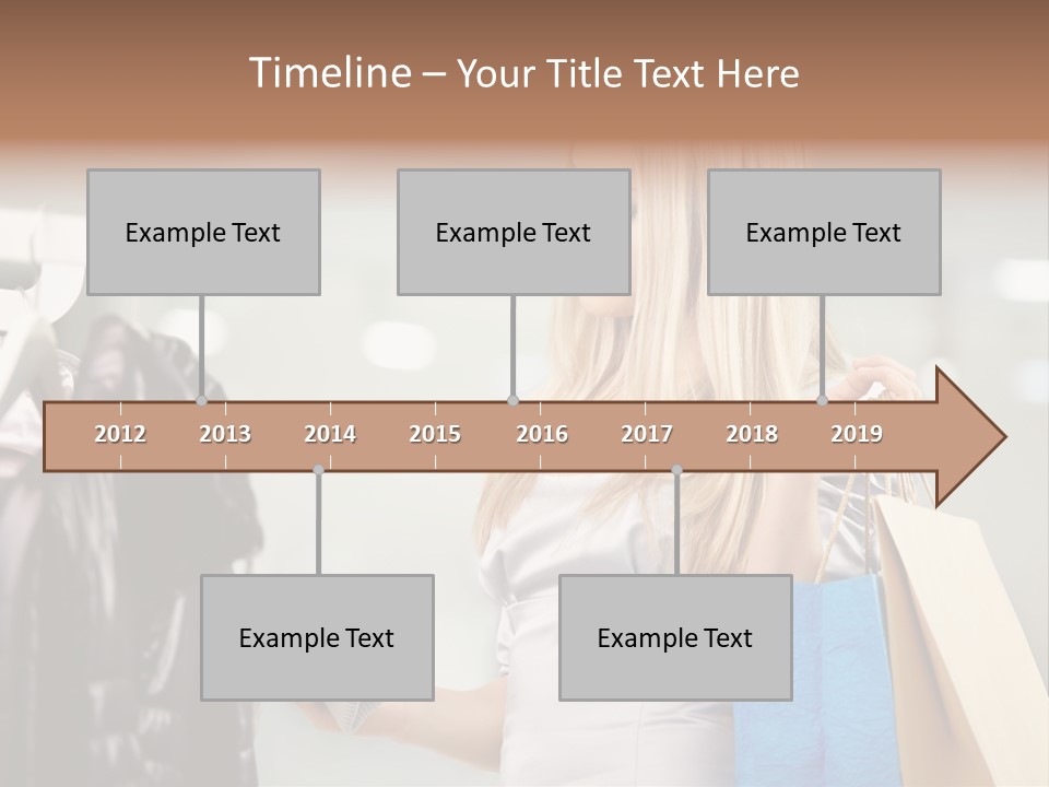 Clothing Shopping Choosing PowerPoint Template