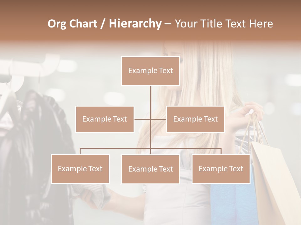 Clothing Shopping Choosing PowerPoint Template