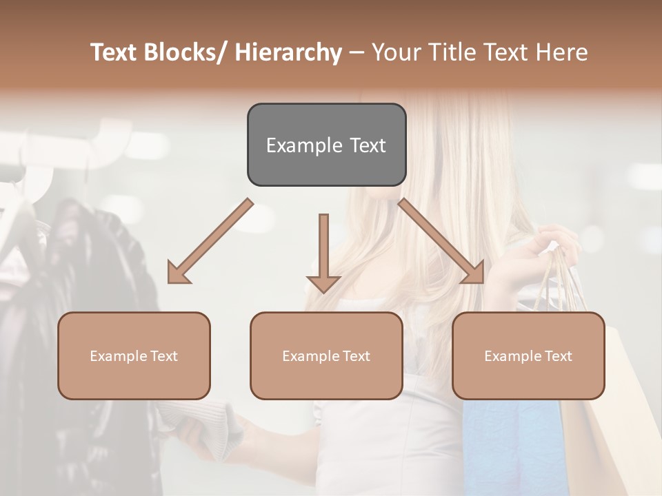 Clothing Shopping Choosing PowerPoint Template