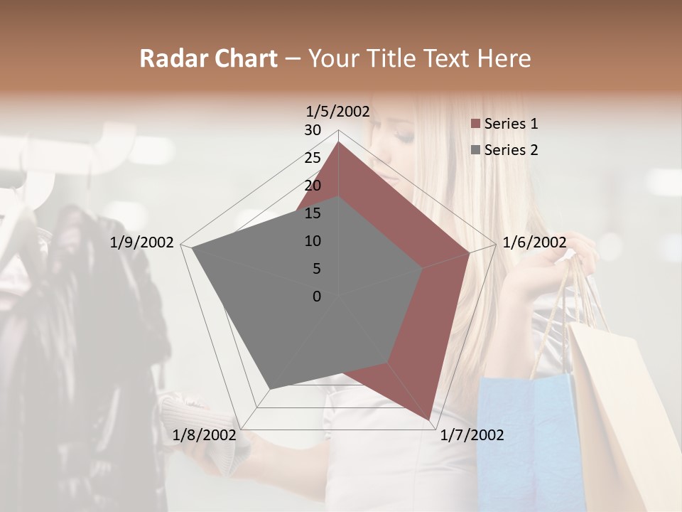 Clothing Shopping Choosing PowerPoint Template