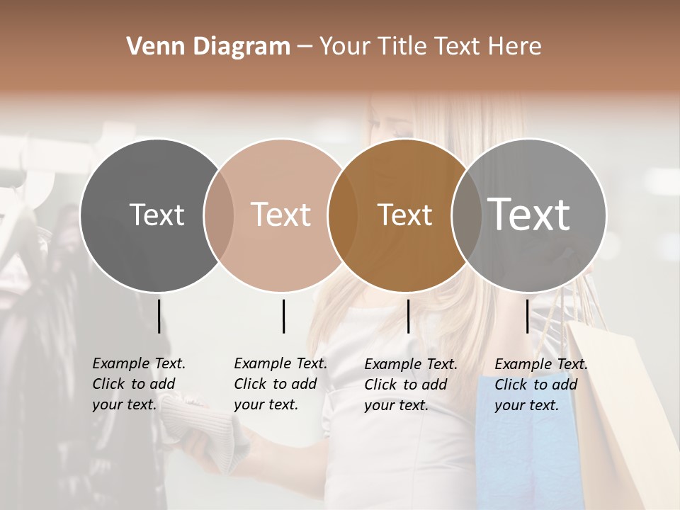 Clothing Shopping Choosing PowerPoint Template