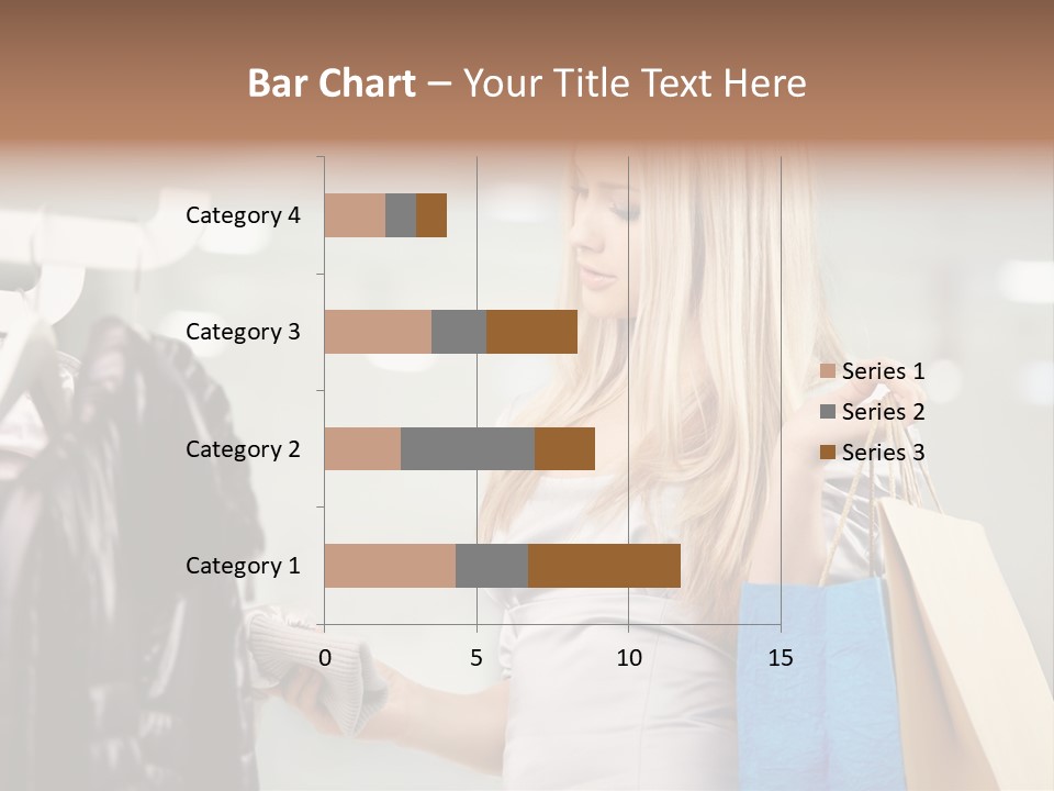 Clothing Shopping Choosing PowerPoint Template