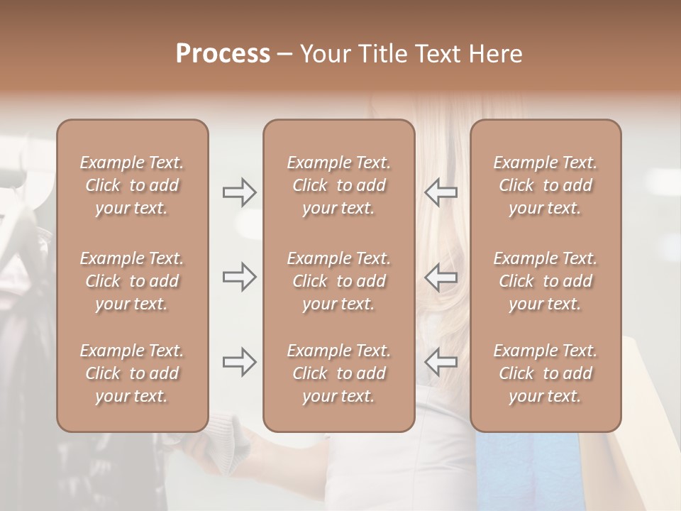 Clothing Shopping Choosing PowerPoint Template
