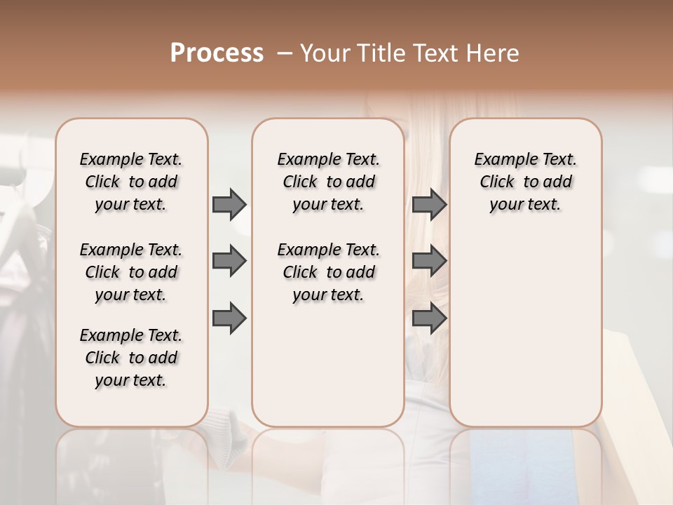 Clothing Shopping Choosing PowerPoint Template