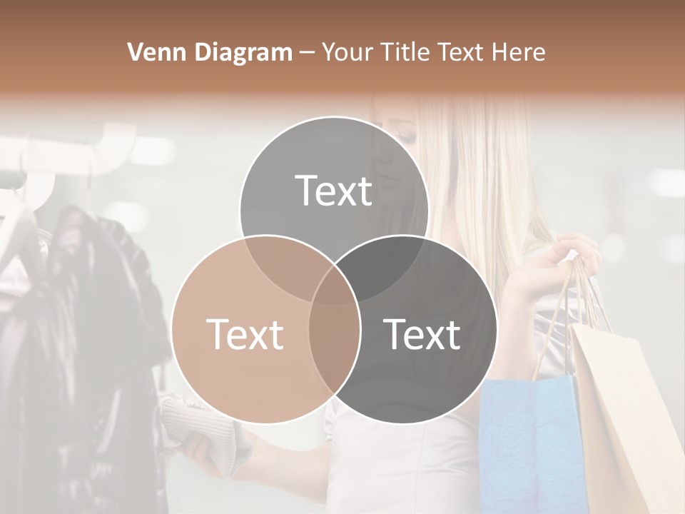 Clothing Shopping Choosing PowerPoint Template