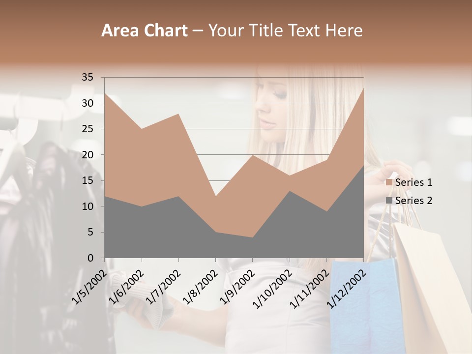Clothing Shopping Choosing PowerPoint Template