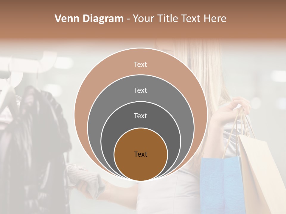 Clothing Shopping Choosing PowerPoint Template