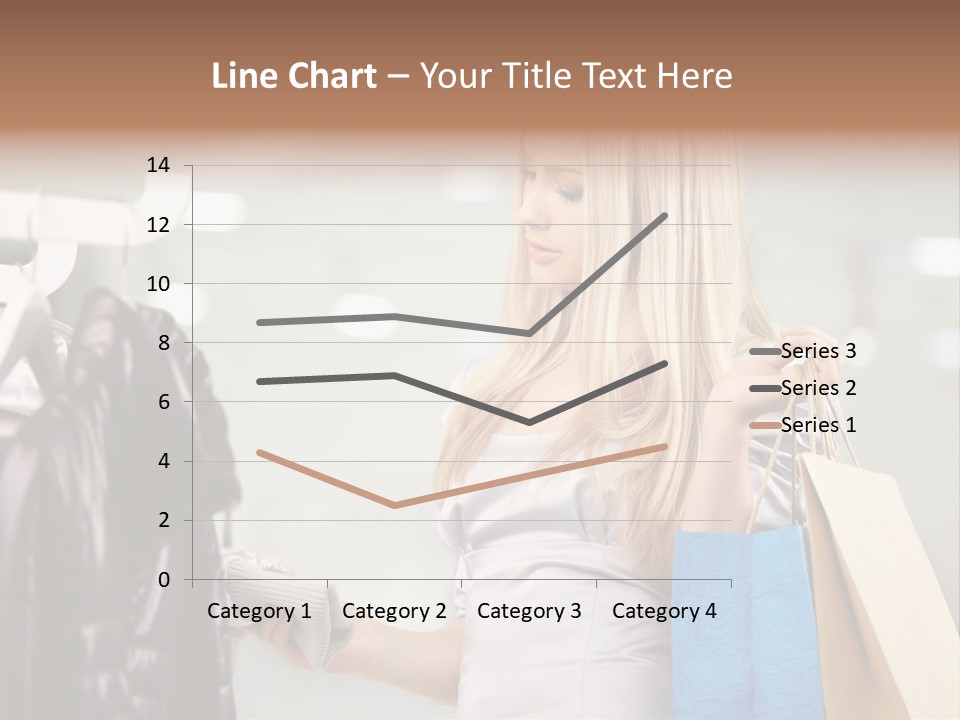 Clothing Shopping Choosing PowerPoint Template