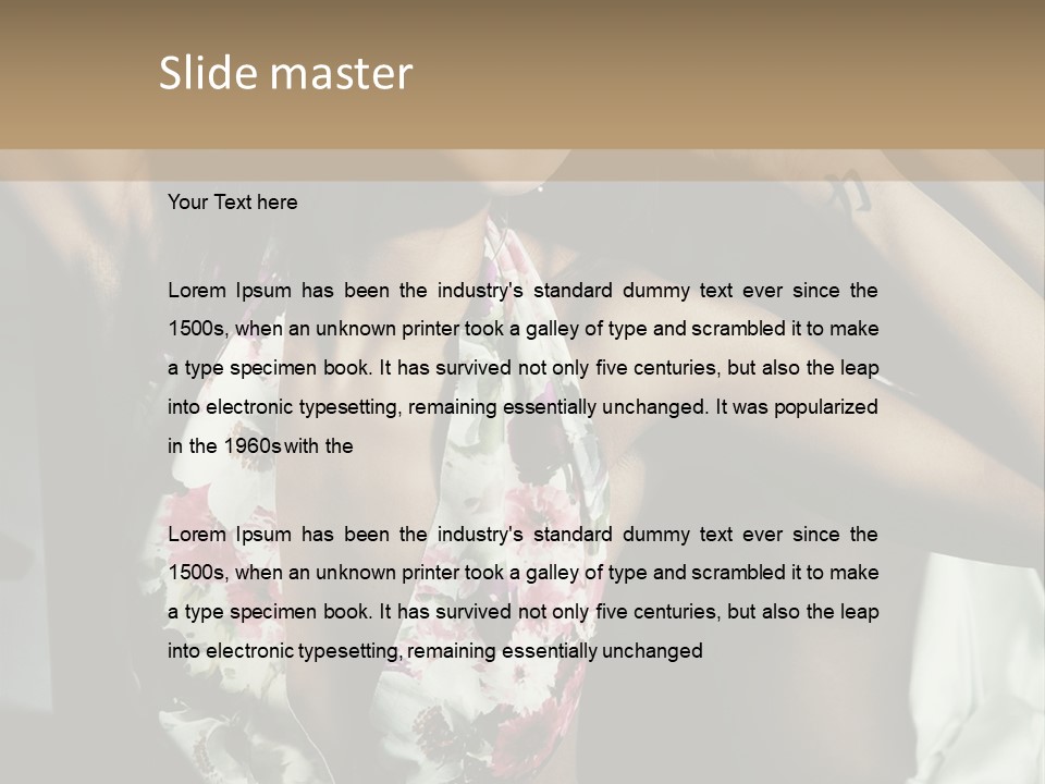 Creativity Think Attitude PowerPoint Template