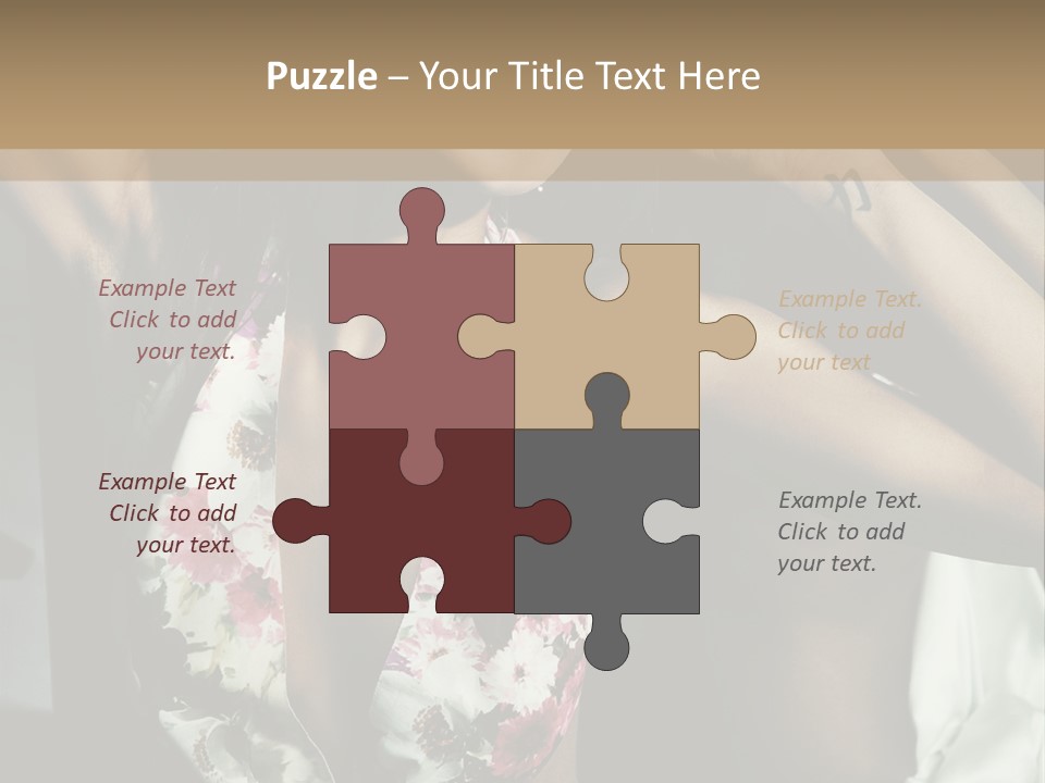 Creativity Think Attitude PowerPoint Template