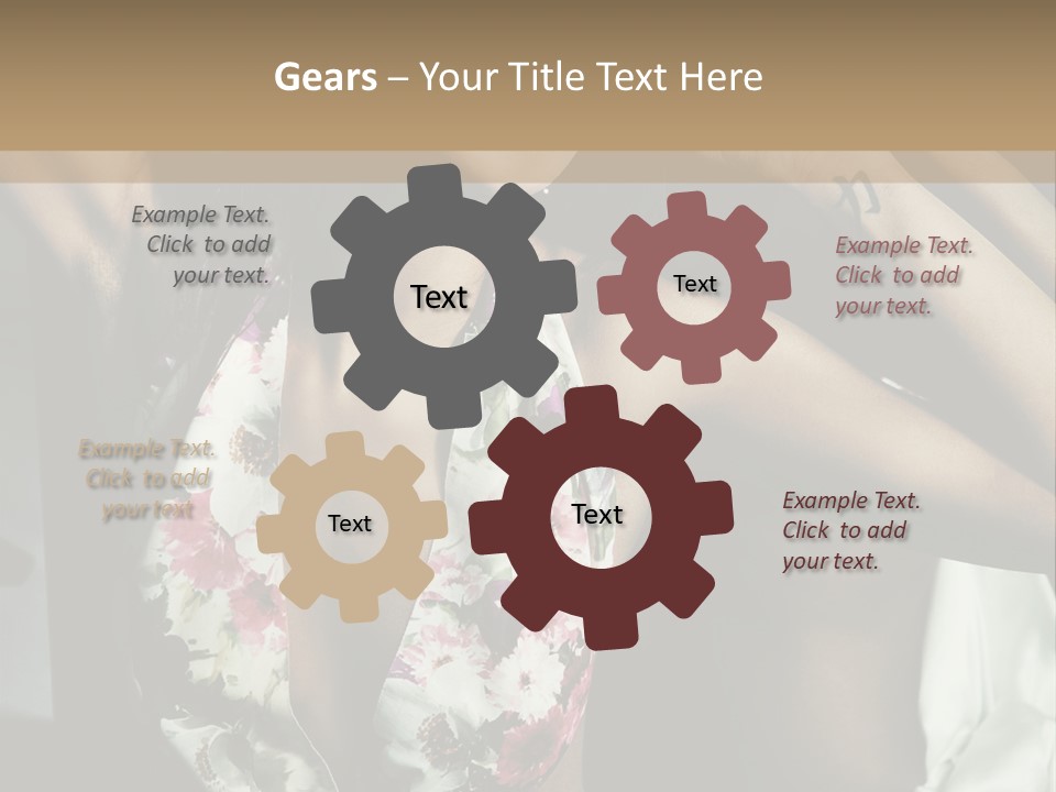 Creativity Think Attitude PowerPoint Template