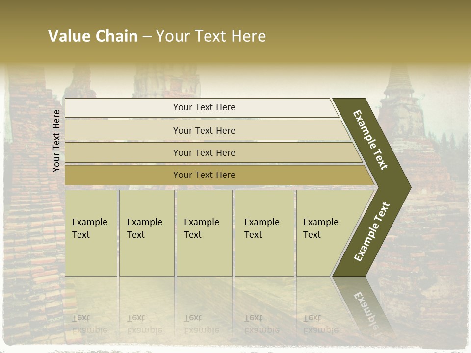Travel Siam Texture PowerPoint Template