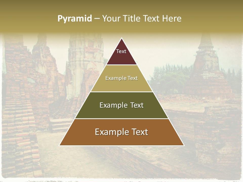 Travel Siam Texture PowerPoint Template