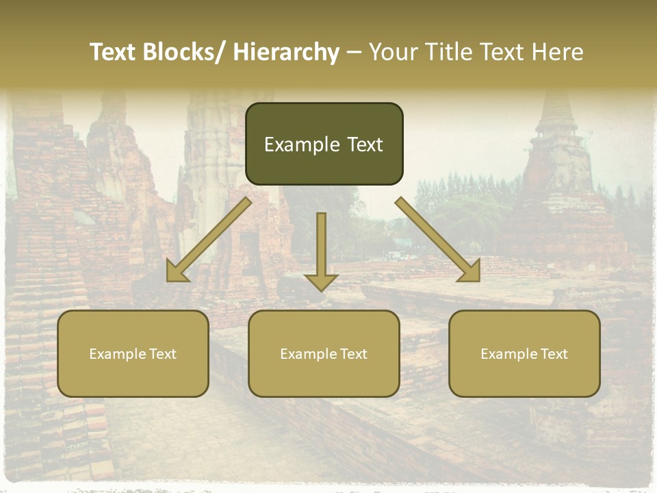 Travel Siam Texture PowerPoint Template