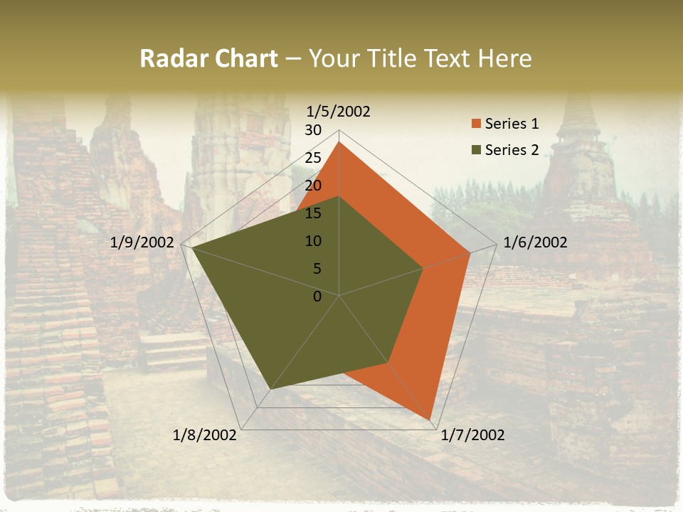 Travel Siam Texture PowerPoint Template