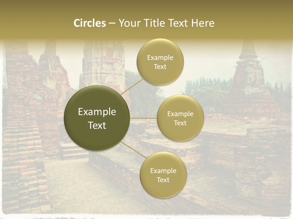 Travel Siam Texture PowerPoint Template