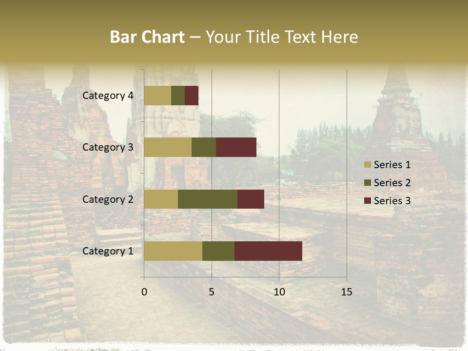 Travel Siam Texture PowerPoint Template