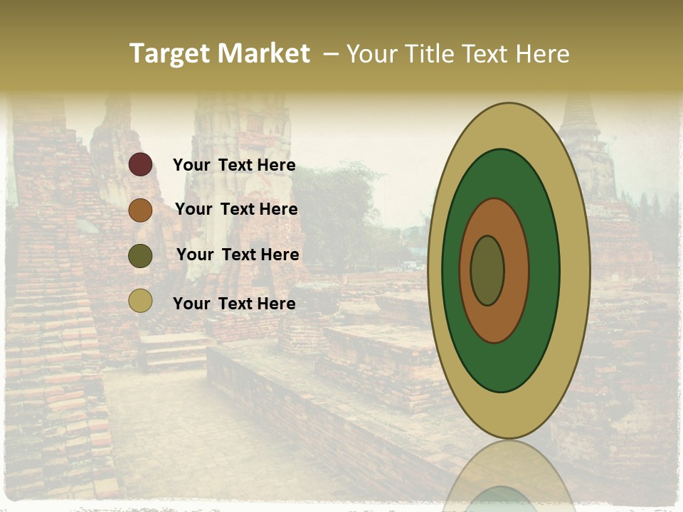 Travel Siam Texture PowerPoint Template