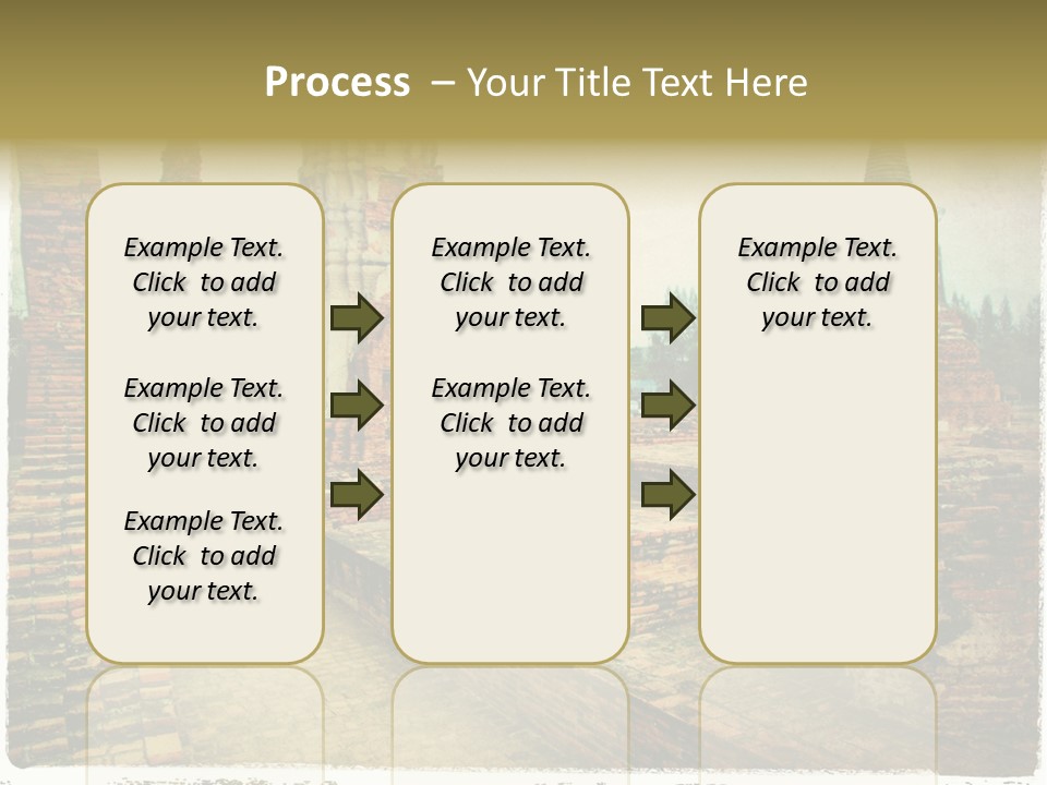 Travel Siam Texture PowerPoint Template