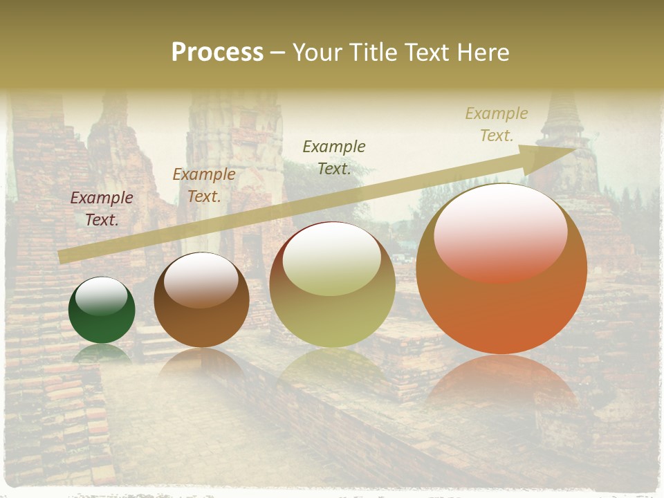 Travel Siam Texture PowerPoint Template