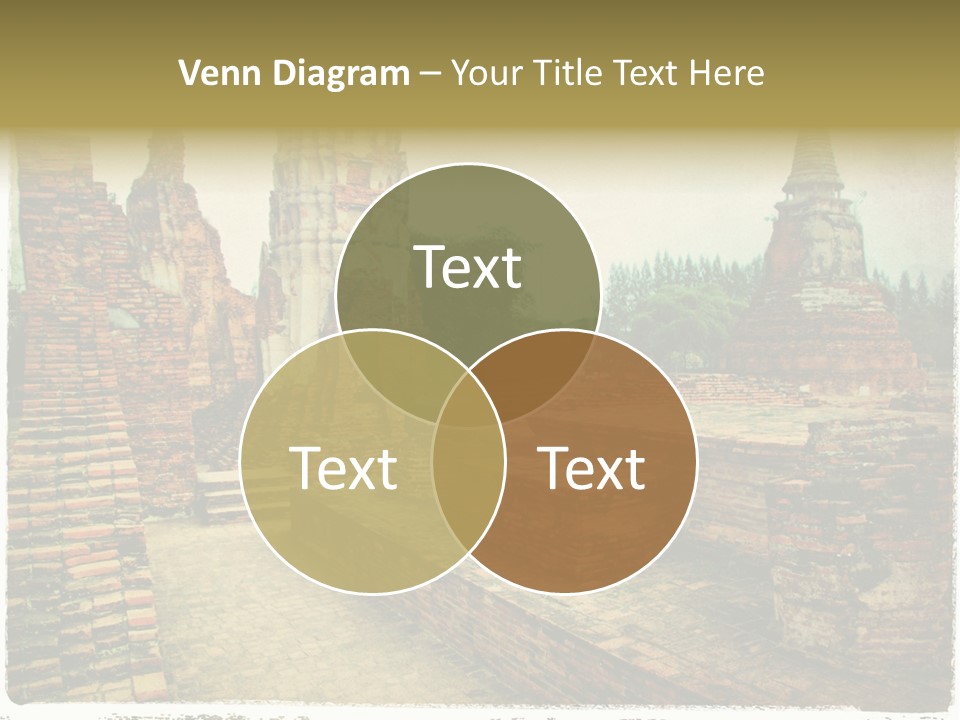 Travel Siam Texture PowerPoint Template