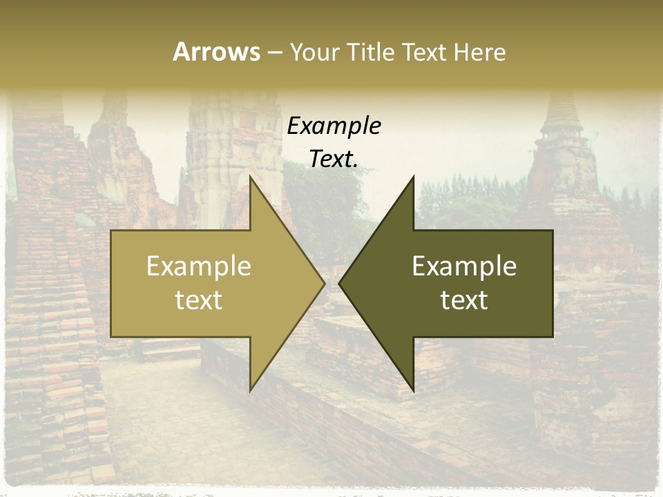 Travel Siam Texture PowerPoint Template