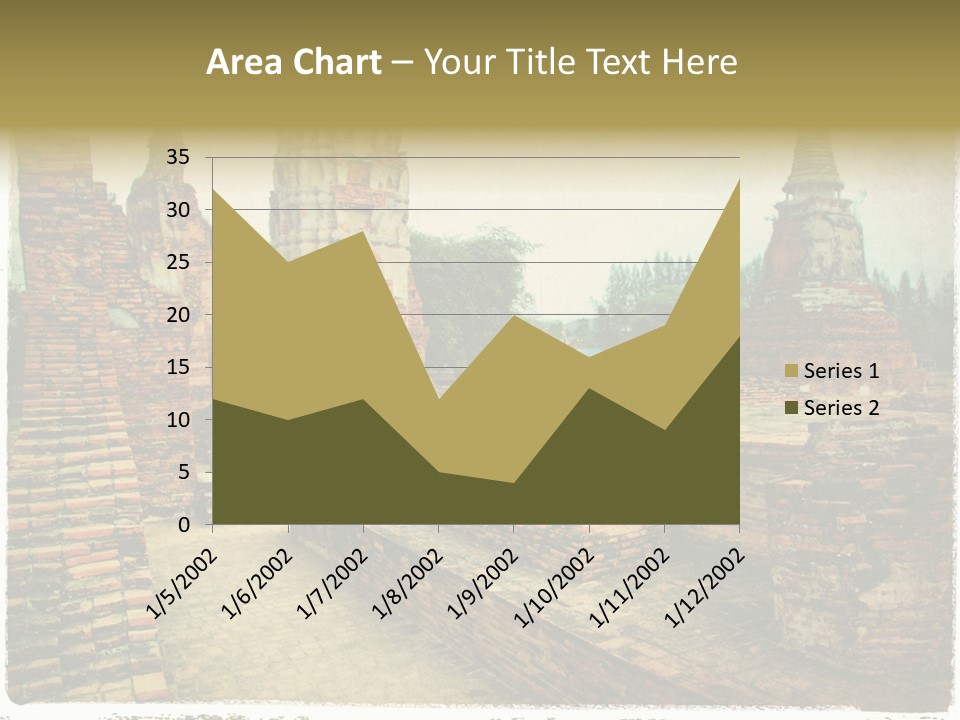 Travel Siam Texture PowerPoint Template