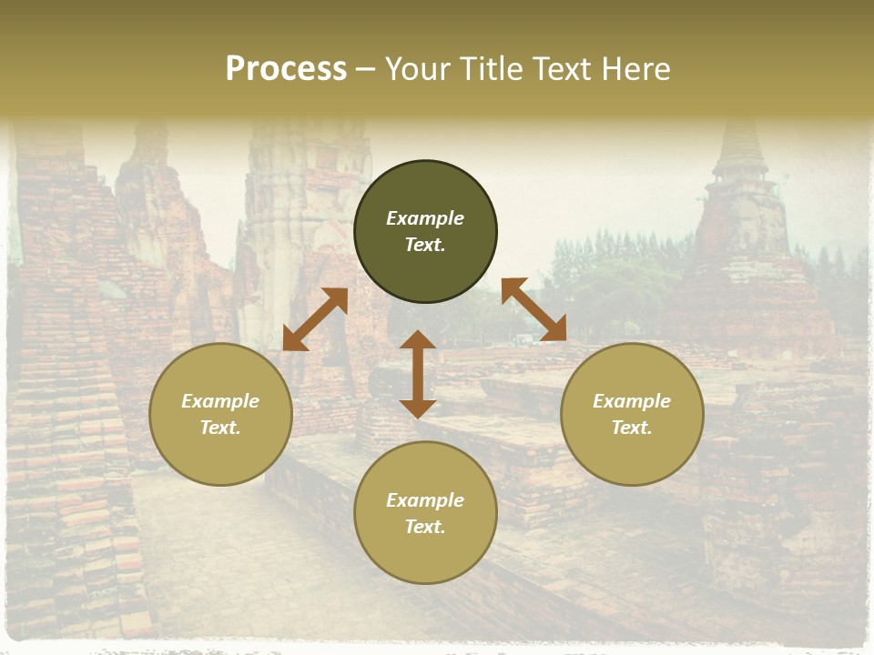 Travel Siam Texture PowerPoint Template