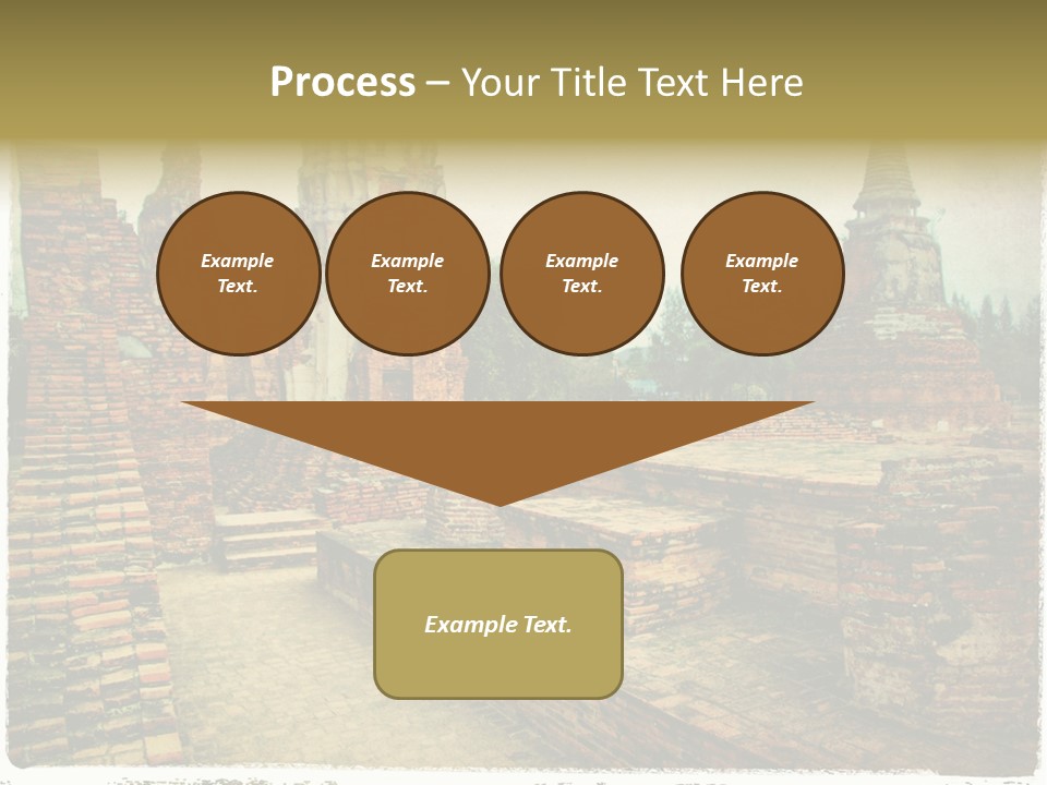 Travel Siam Texture PowerPoint Template