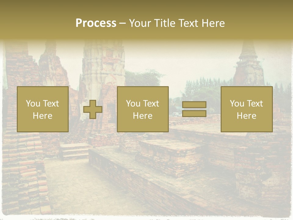 Travel Siam Texture PowerPoint Template