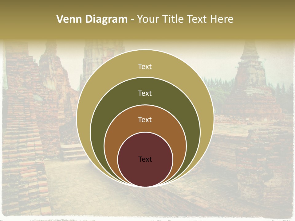 Travel Siam Texture PowerPoint Template