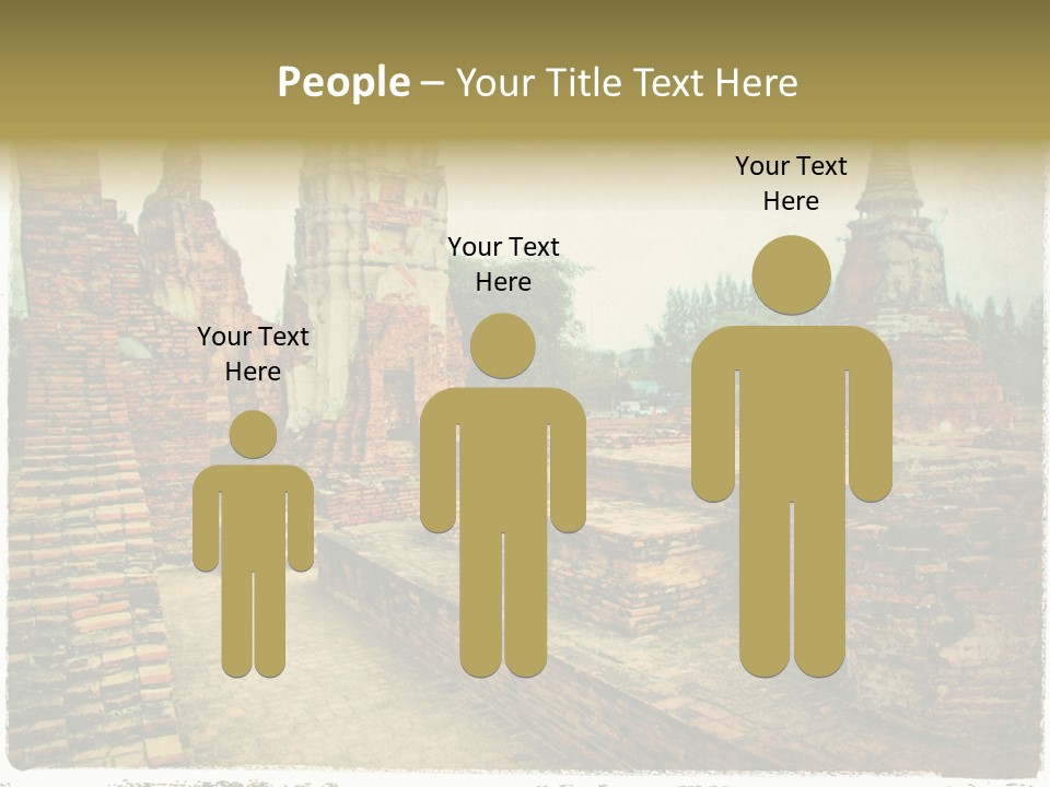 Travel Siam Texture PowerPoint Template