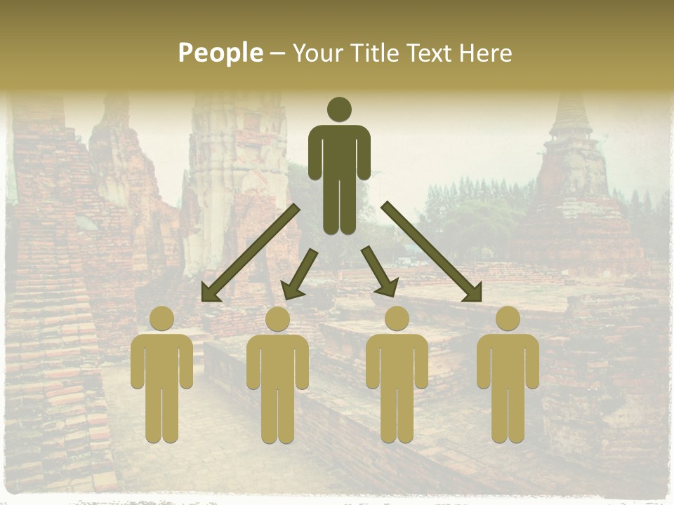 Travel Siam Texture PowerPoint Template