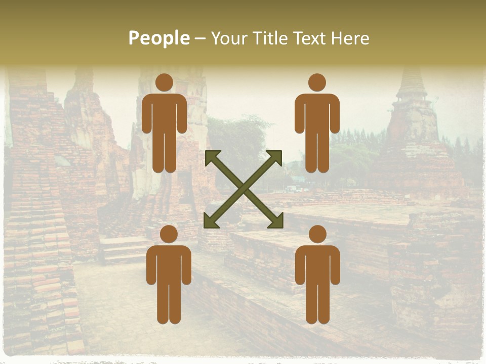 Travel Siam Texture PowerPoint Template