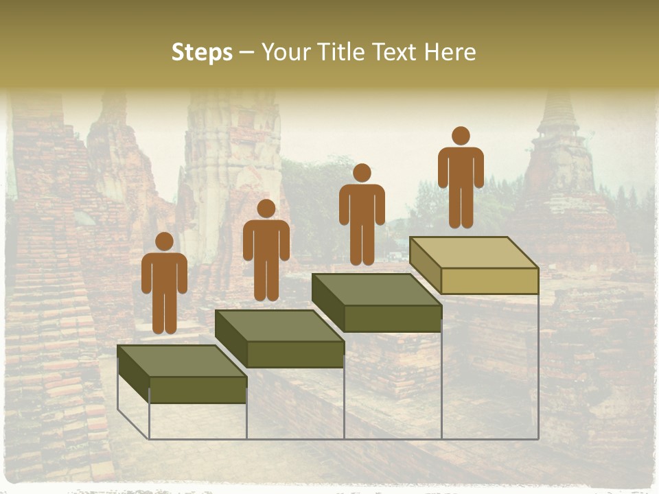 Travel Siam Texture PowerPoint Template