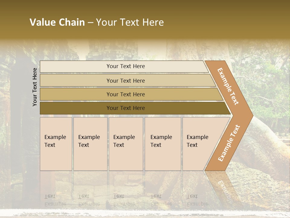 Angkor Archeology Tropical PowerPoint Template