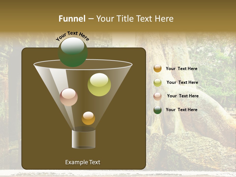 Angkor Archeology Tropical PowerPoint Template