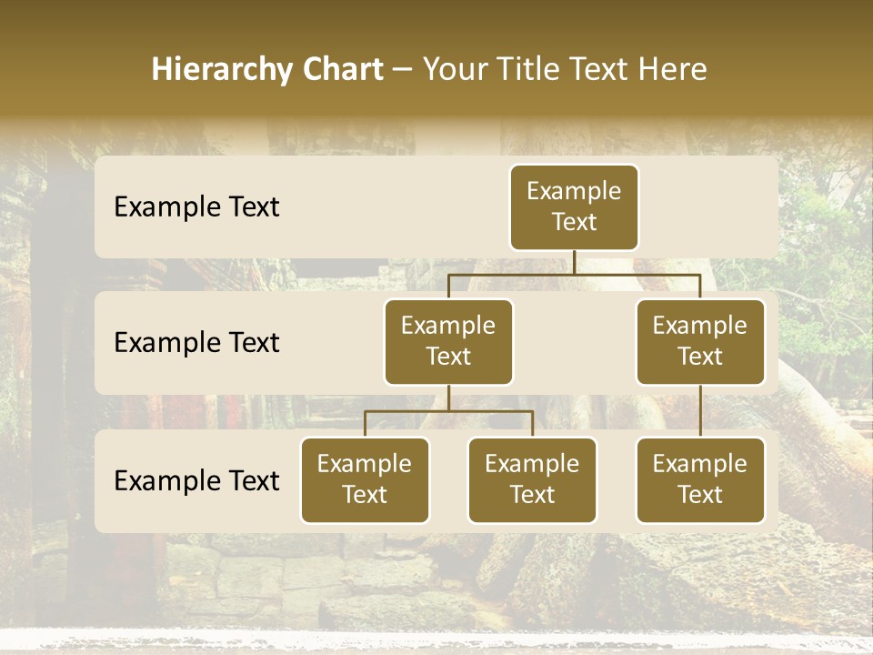 Angkor Archeology Tropical PowerPoint Template