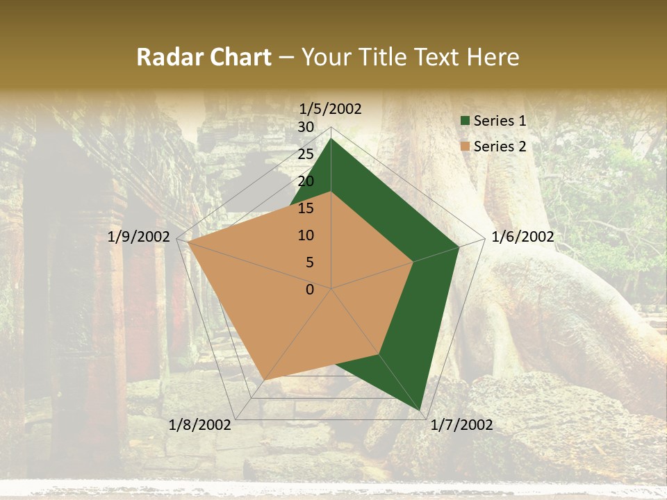 Angkor Archeology Tropical PowerPoint Template