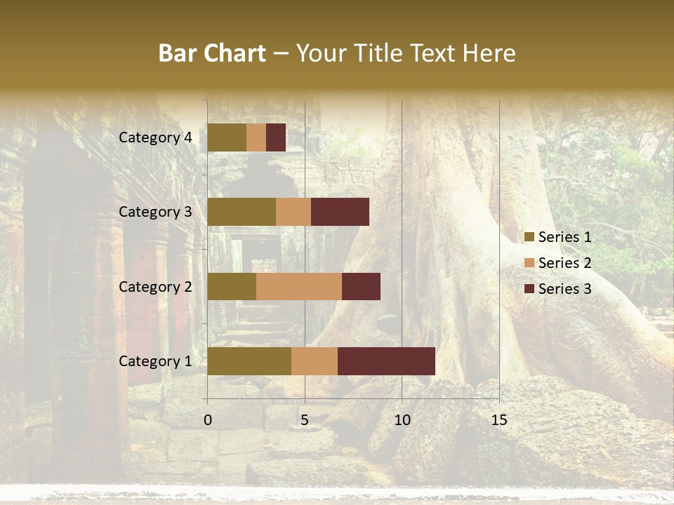Angkor Archeology Tropical PowerPoint Template