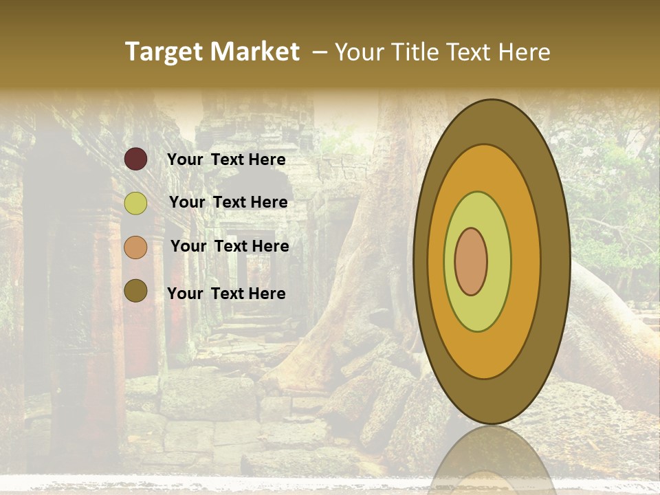 Angkor Archeology Tropical PowerPoint Template