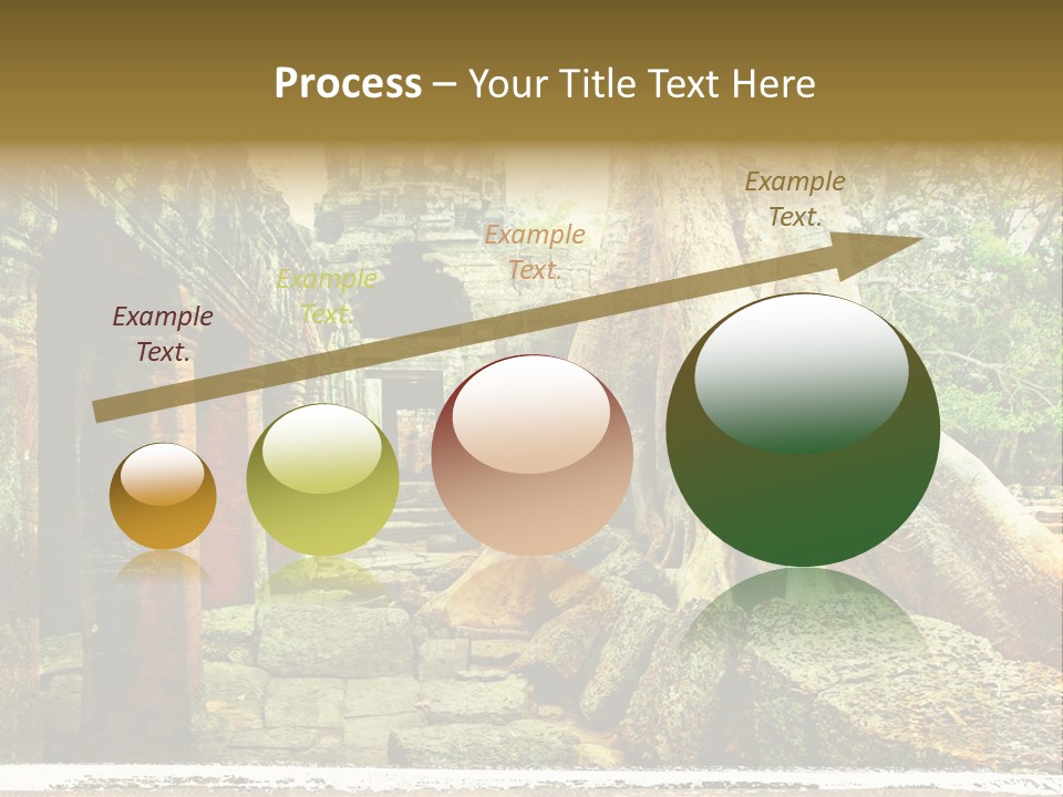 Angkor Archeology Tropical PowerPoint Template