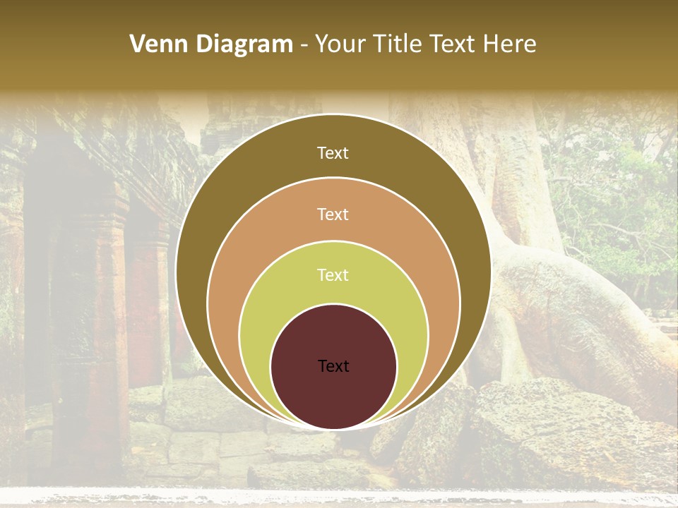 Angkor Archeology Tropical PowerPoint Template