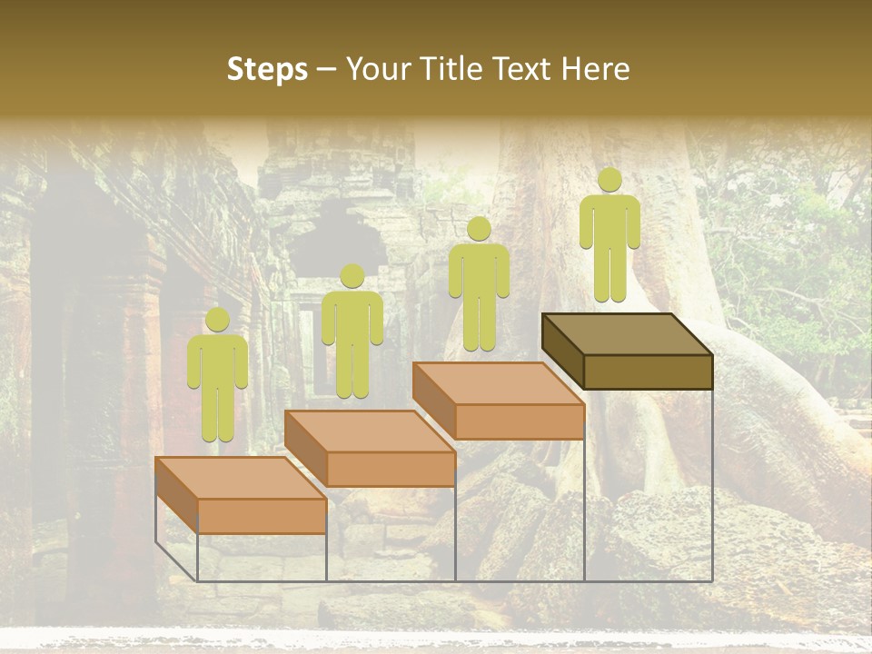 Angkor Archeology Tropical PowerPoint Template