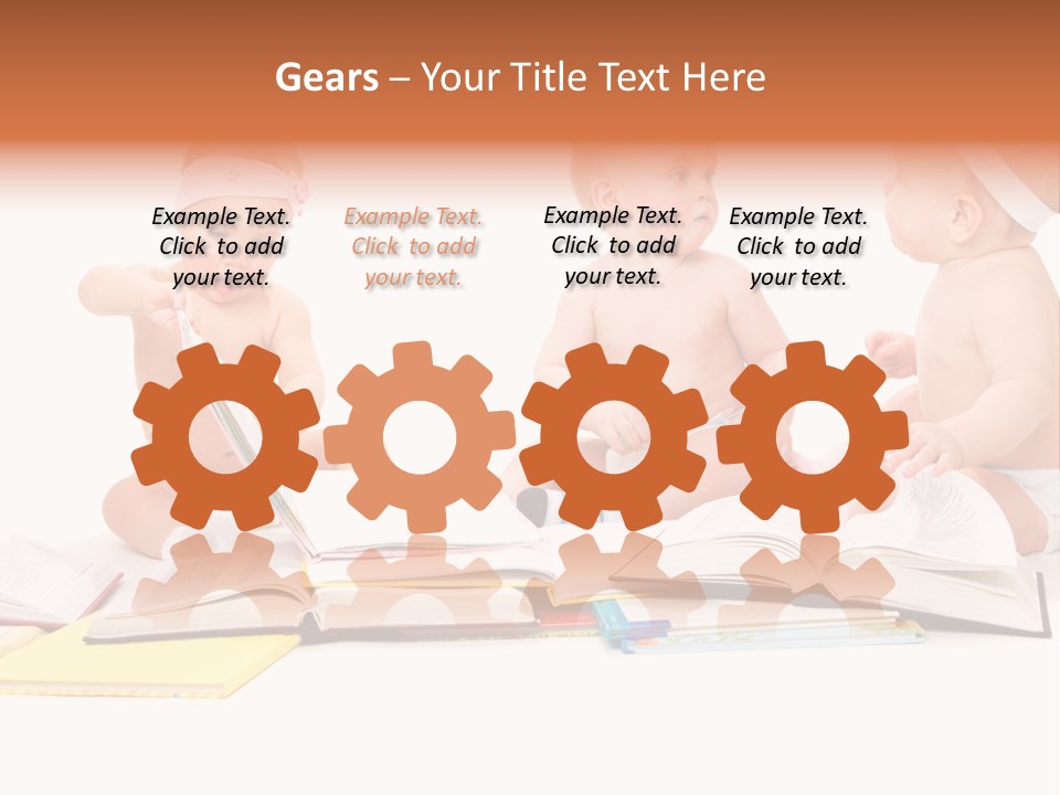 Crowd Three Pretty PowerPoint Template