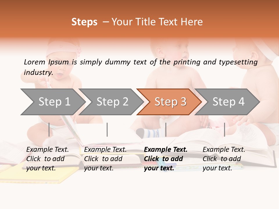Crowd Three Pretty PowerPoint Template