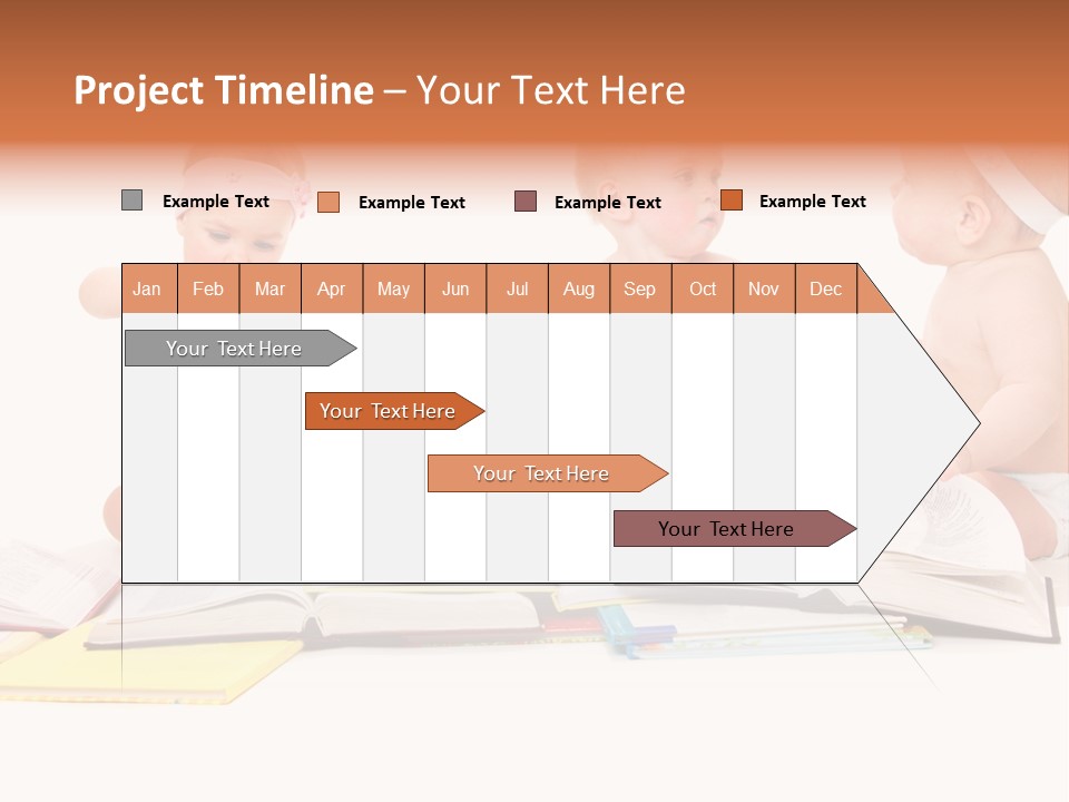 Crowd Three Pretty PowerPoint Template