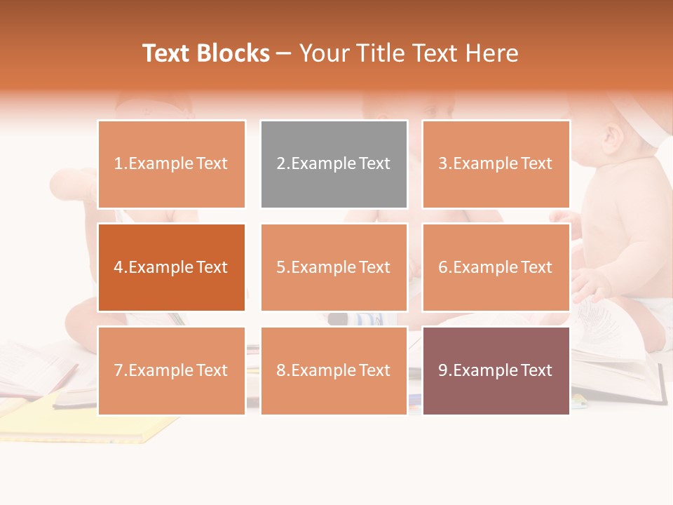 Crowd Three Pretty PowerPoint Template