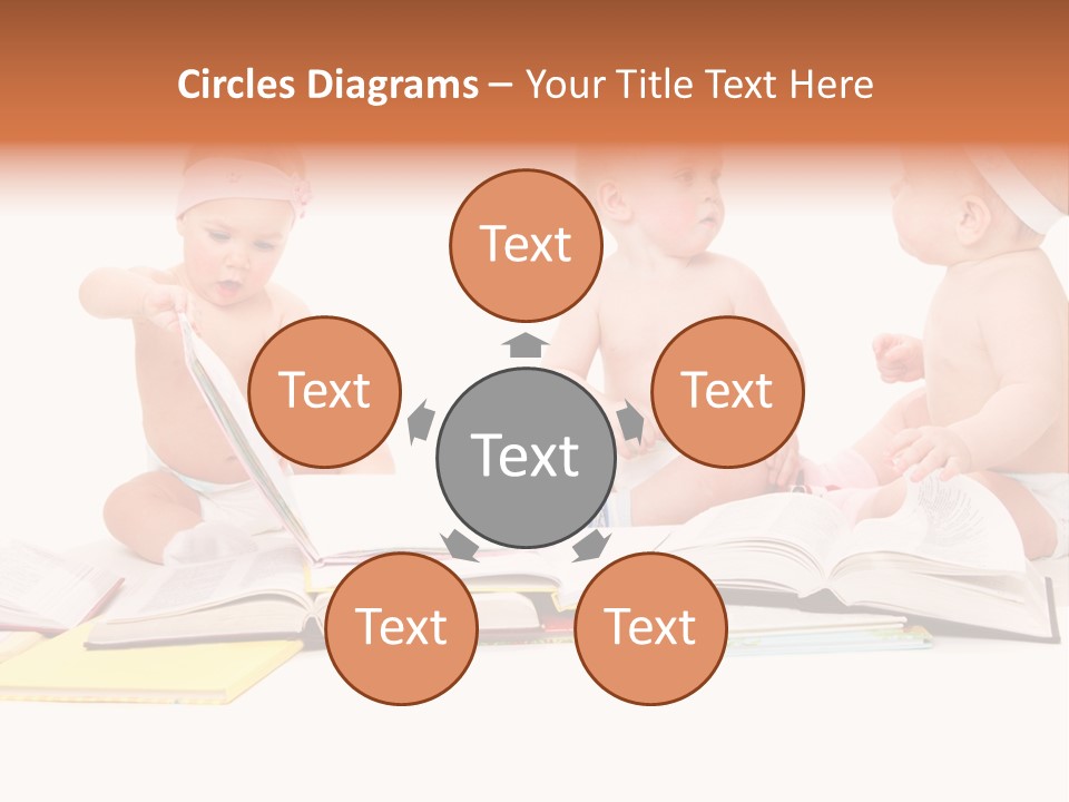 Crowd Three Pretty PowerPoint Template