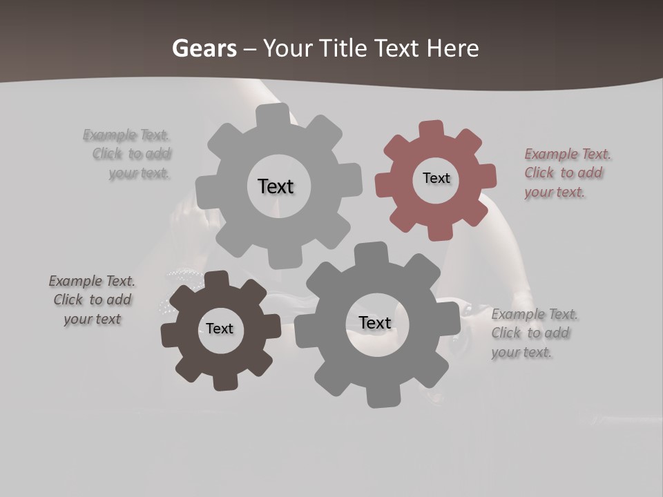 Grunge Cave Mystic PowerPoint Template